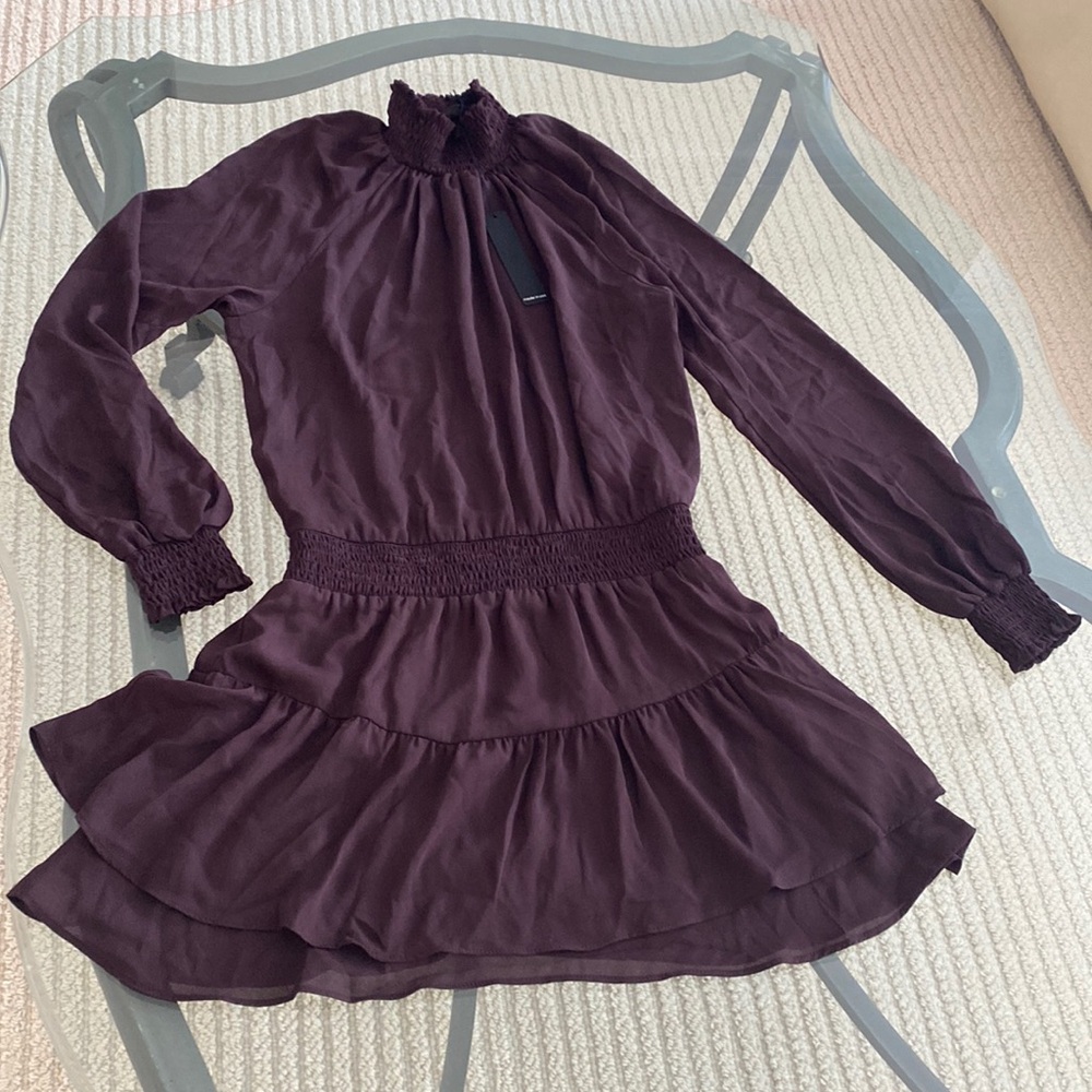 Dark purple krisa dress